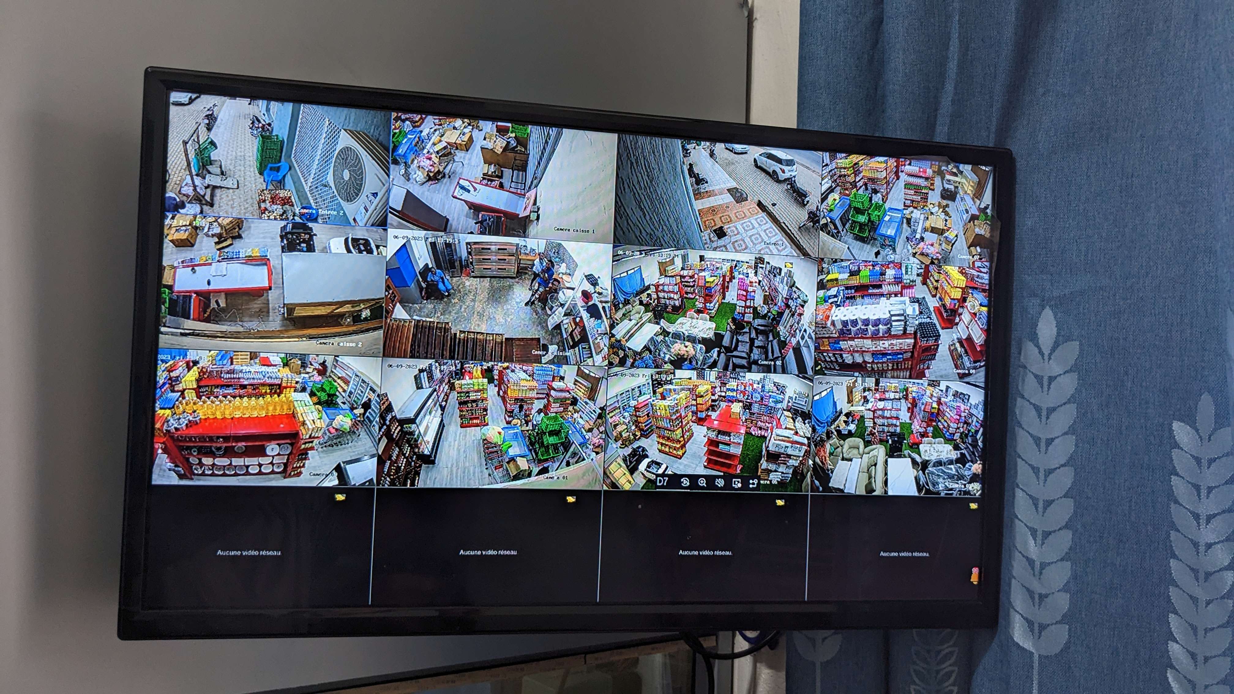Installation d’un Système CCTV pour un Supermarché